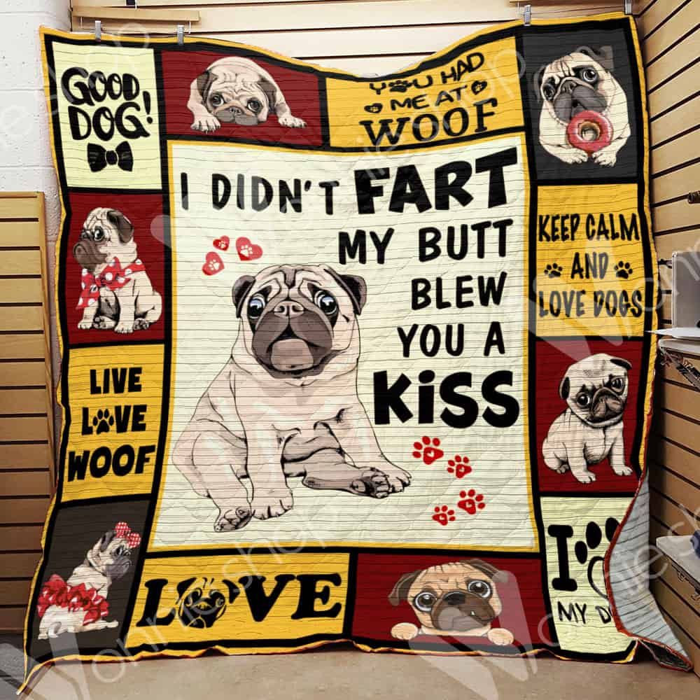 Pug Dog Quilt Blanket DHC0602552TD