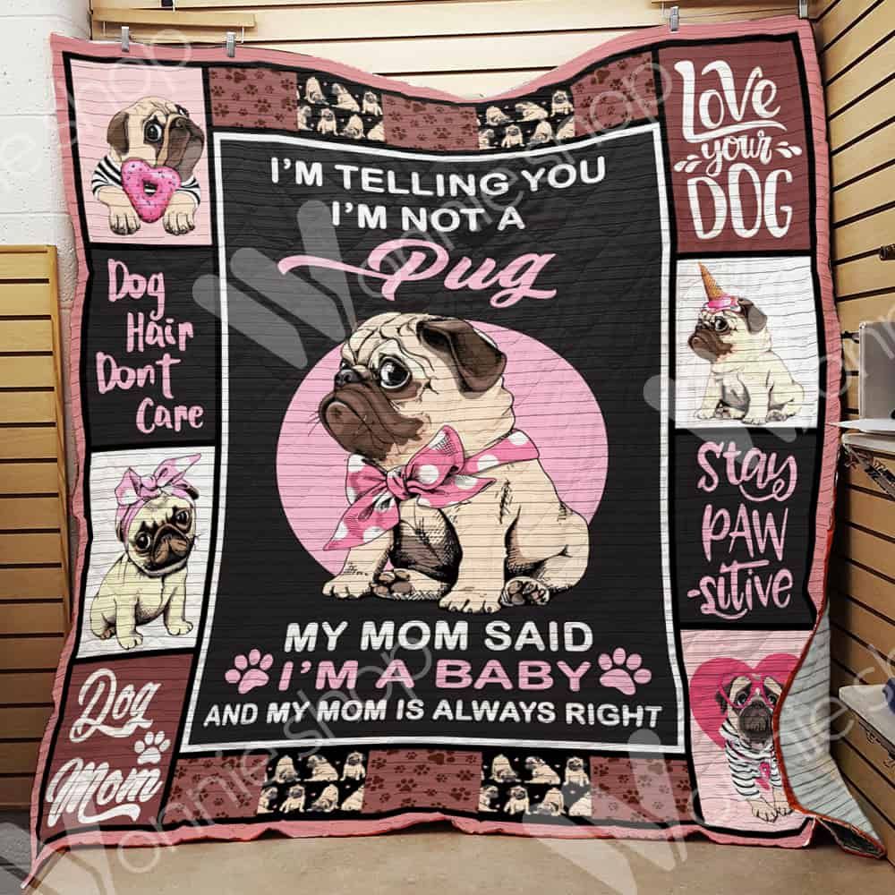 Pug Dog Quilt Blanket DHC0602688TD