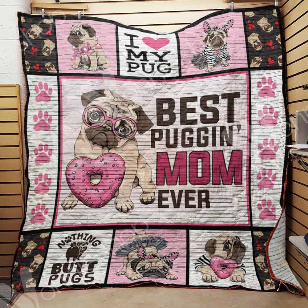 Pug Dog Quilt Blanket DHC1002607TD