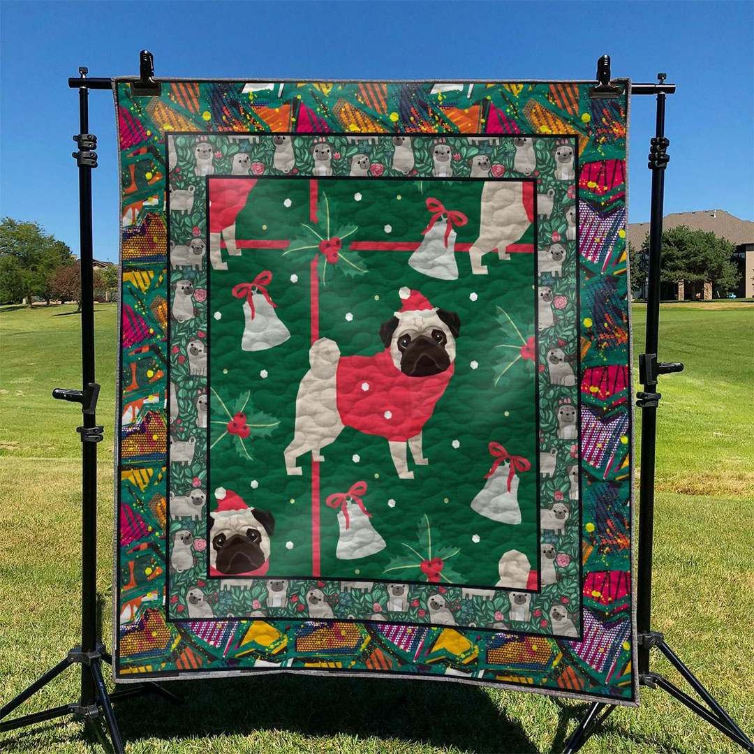 Pug Dog TD2709558 Quilt Blanket