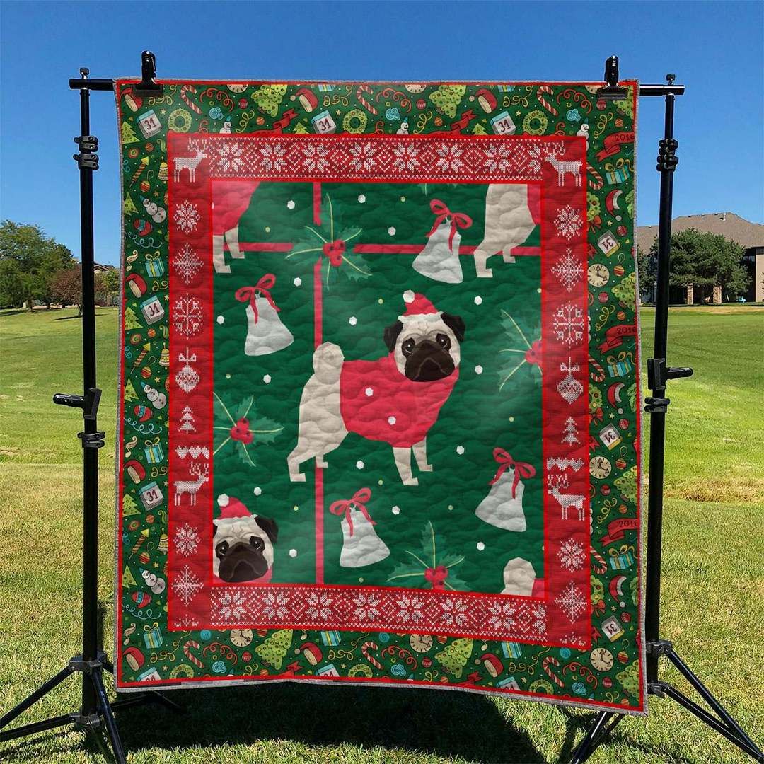 Pug Dog TD2709559 Quilt Blanket