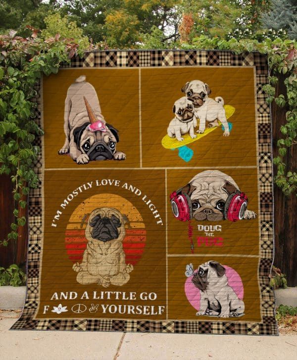 Pug Dont Leave Me Alone Quilt Blanket DHC0201201324TD