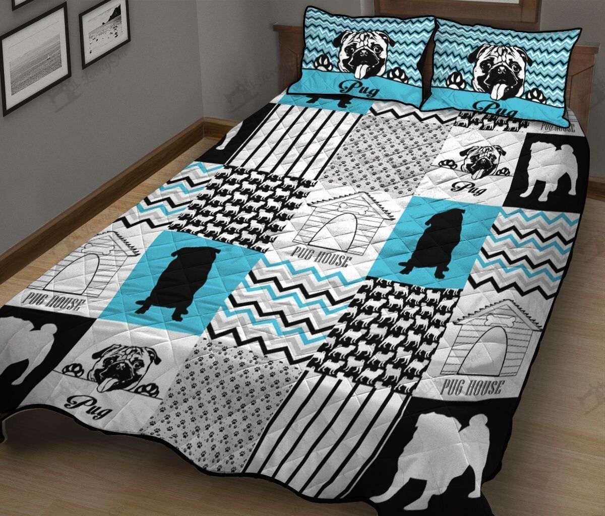 Pug Bedding Set