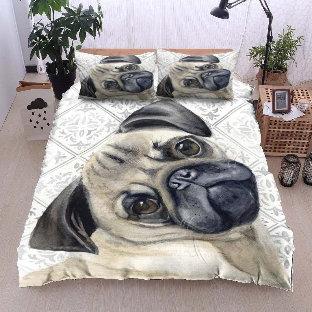 Pug Bedding Set