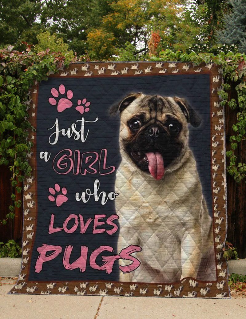 Pug Favour Quilt Blanket DHC3112491TD