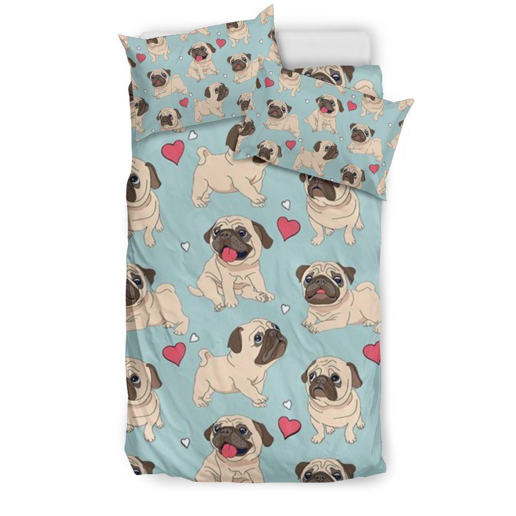 Pug Bedding Set