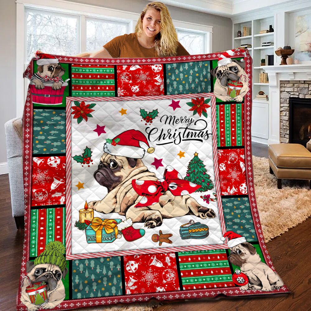 Pug HHH131105TN Quilt Blanket