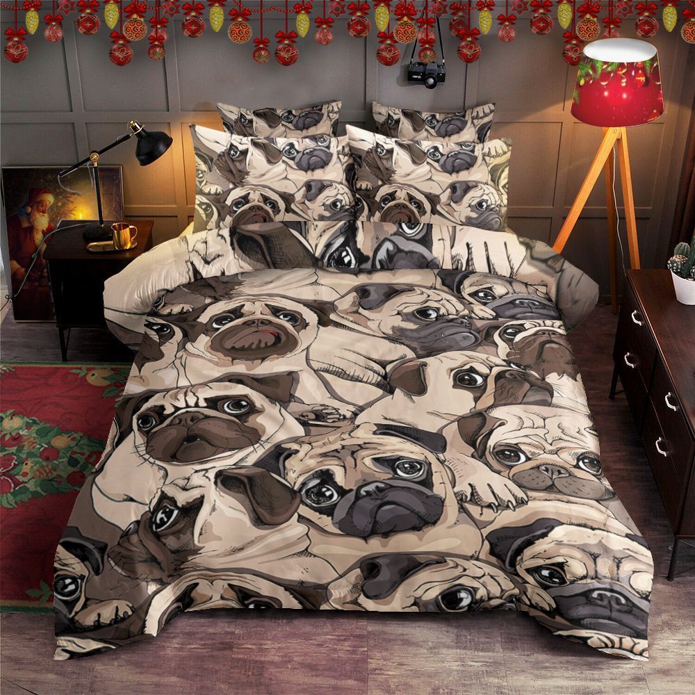 Pug Bedding Set