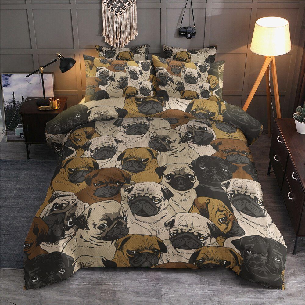 Pug Bedding Set