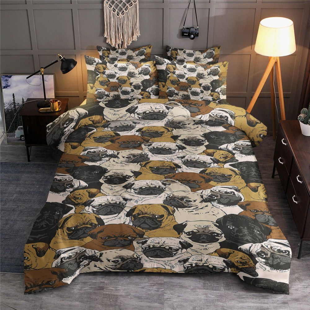 Pug Bedding Set