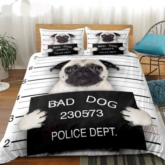 Pug Bedding Set