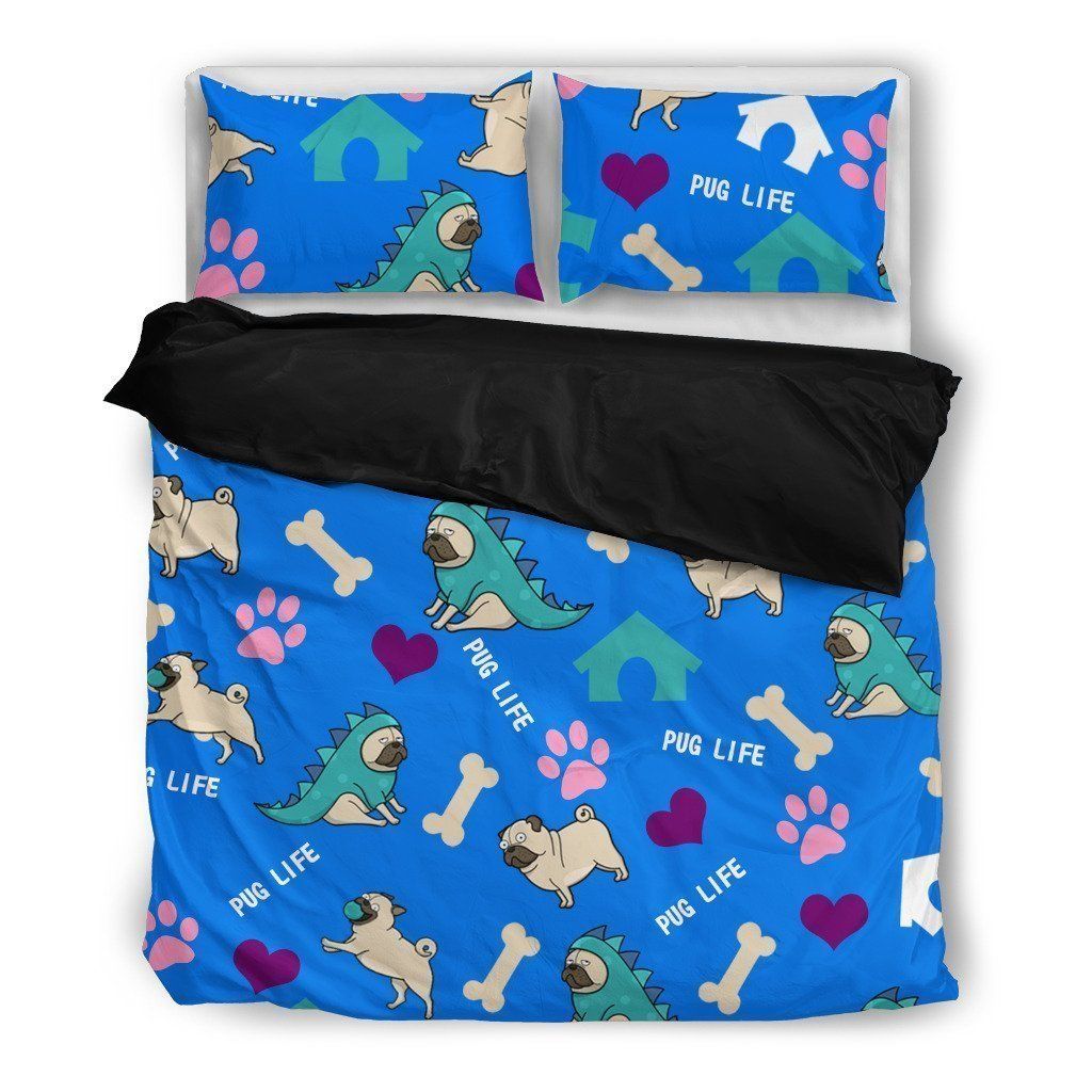 Pug Life Bedding Set