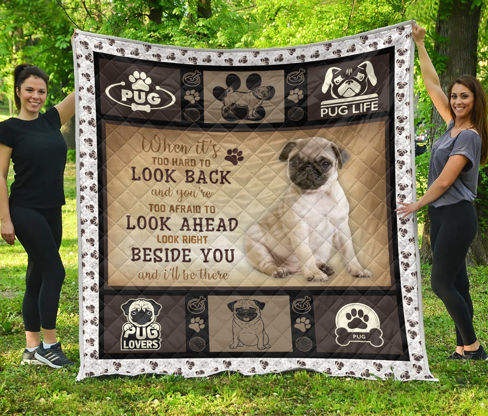 Pug Lover Quilt Blanket Dhc09121795Dd