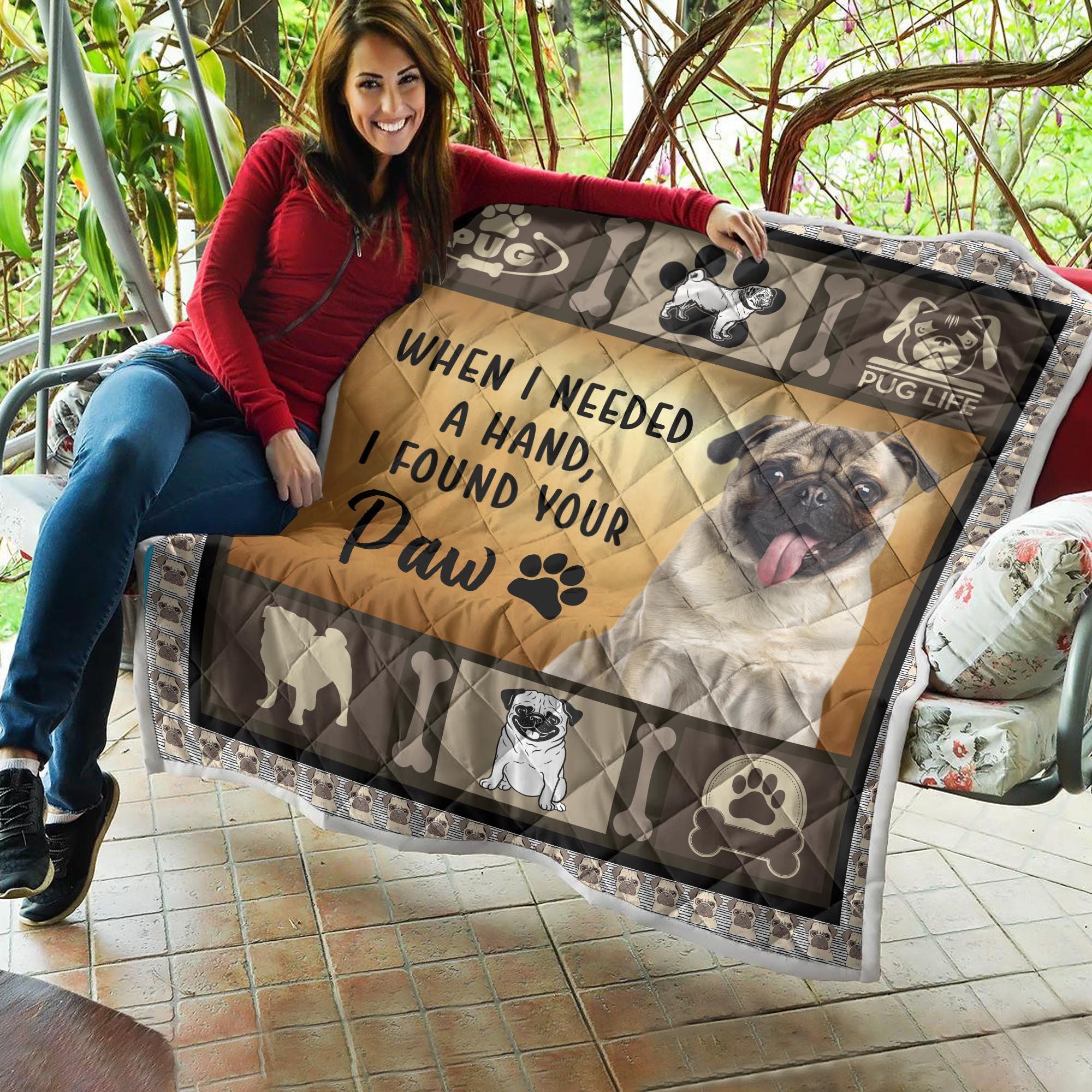 Pug Lover Quilt Blanket Dhc09121796Dd
