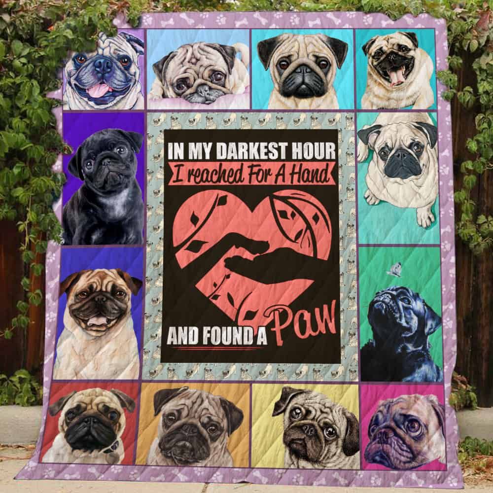 Pug Lovers Quilt Dhc11123020Dd