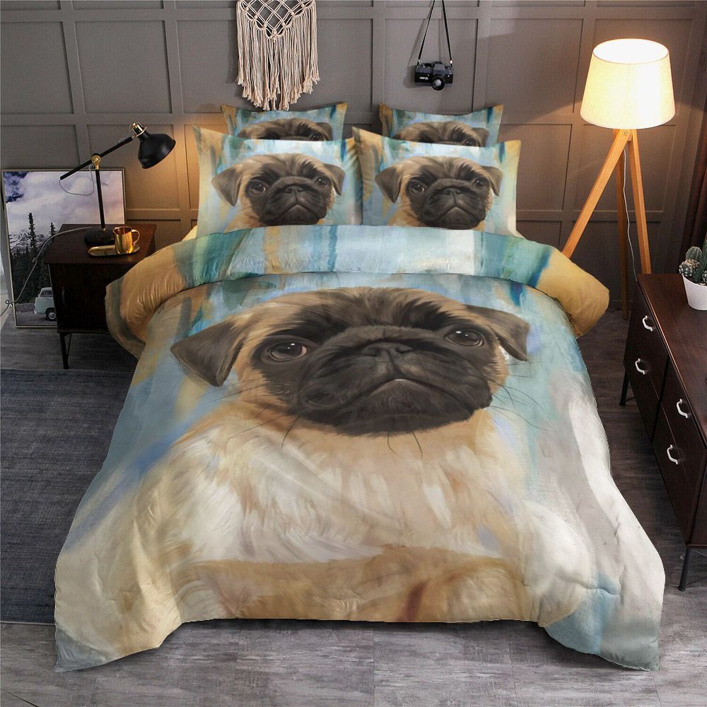 Pug Bedding Set