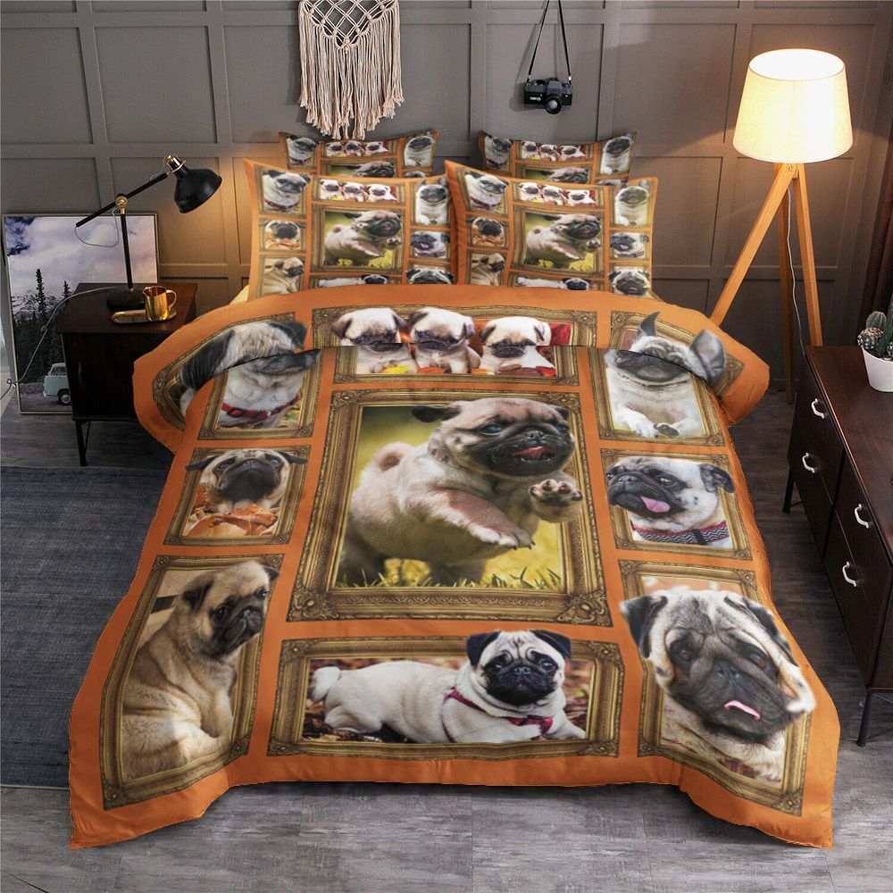 Pug Bedding Set