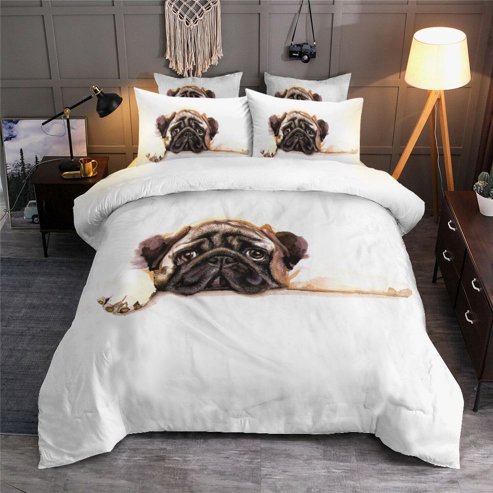 Pug Bedding Set