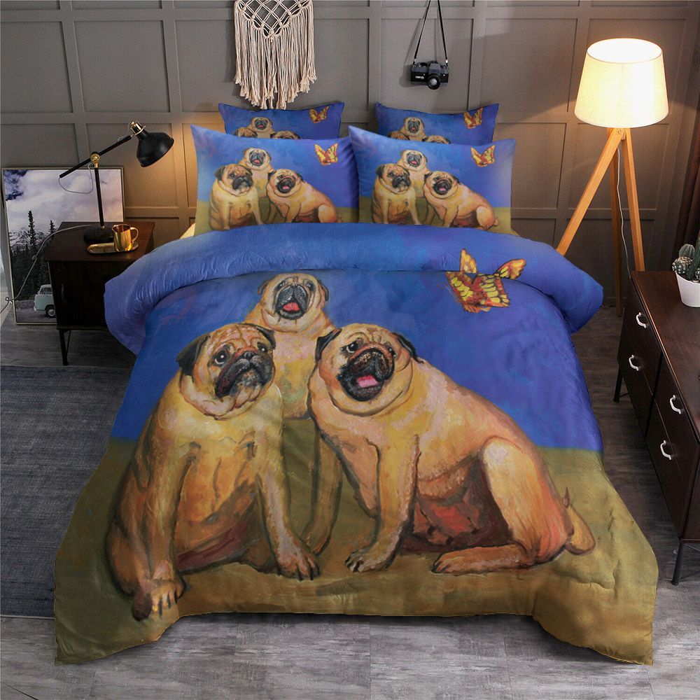 Pug Bedding Set
