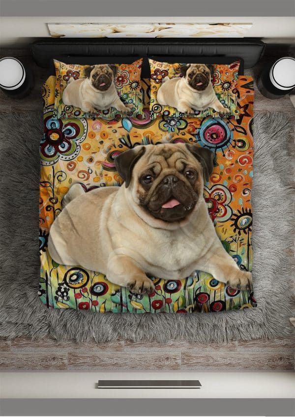 Pug Bedding Set