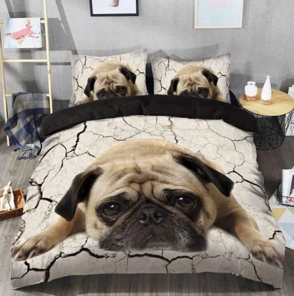 Pug Bedding Set
