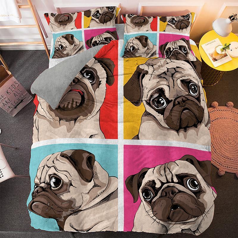 Pug Bedding Set