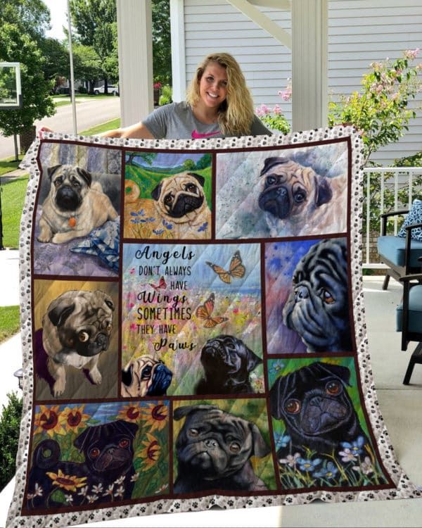 Pug My Little Cute Things Quilt Blanket DHC31121514TD