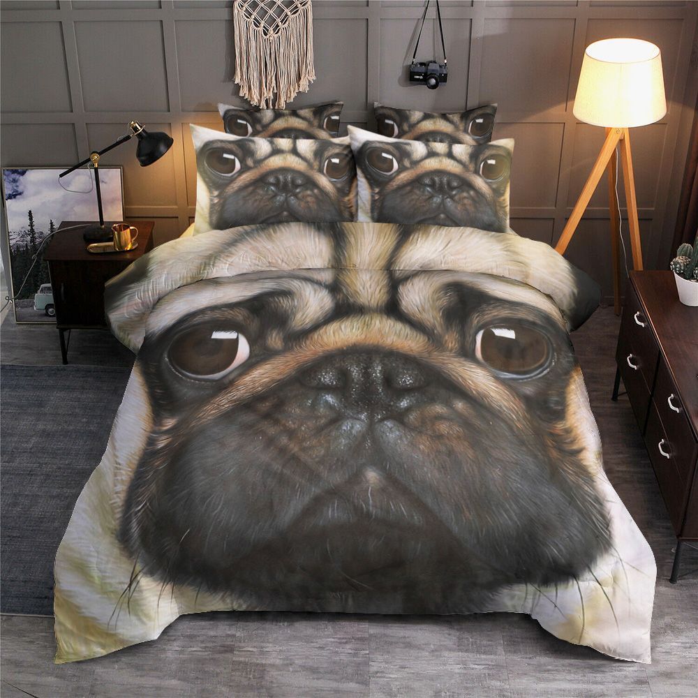 Pug Bedding Set