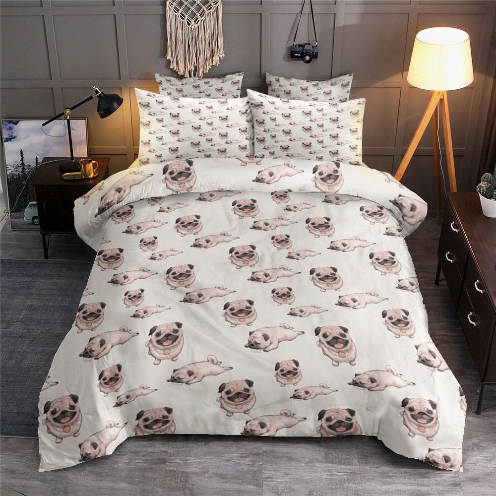 Pug Bedding Set