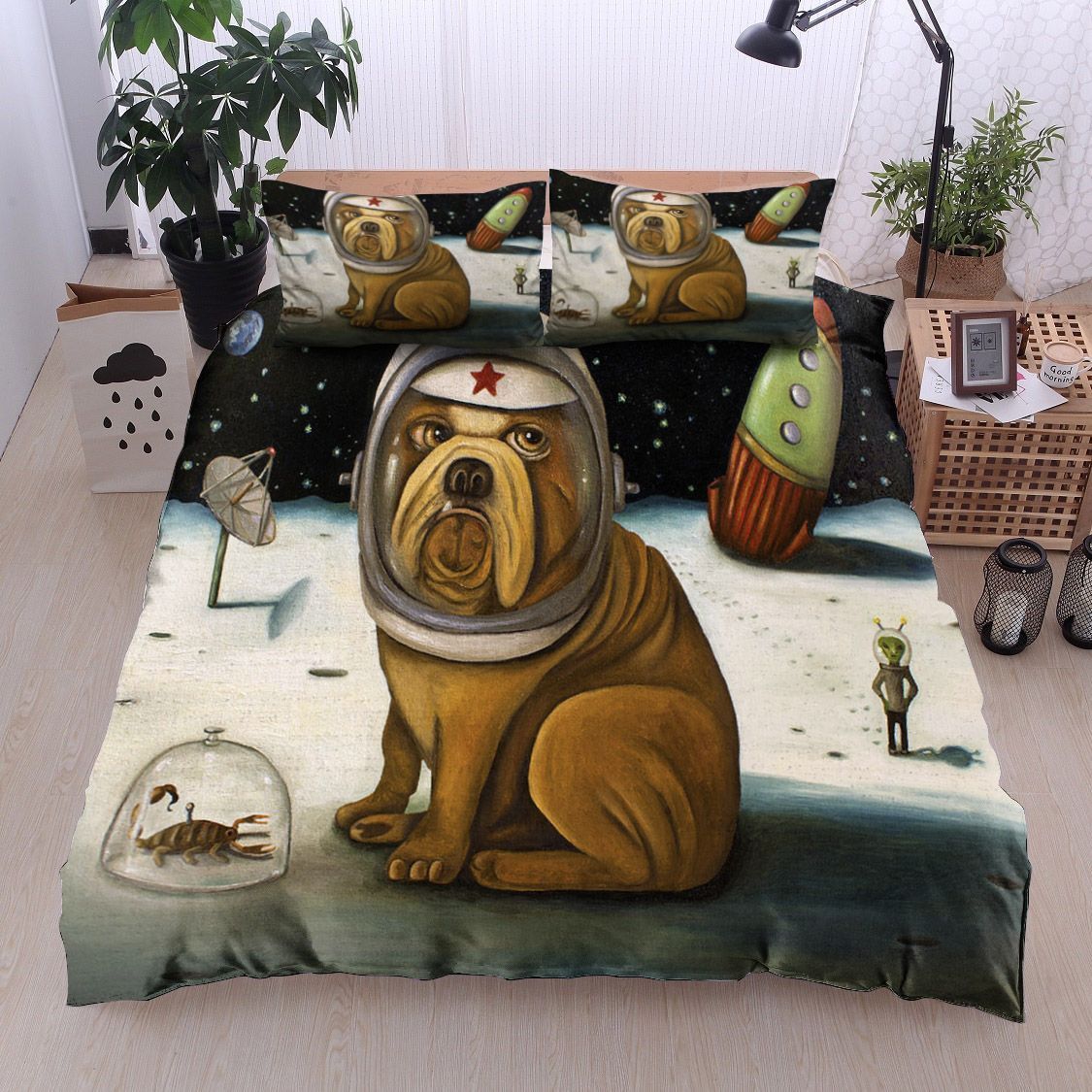 Pug Bedding Set