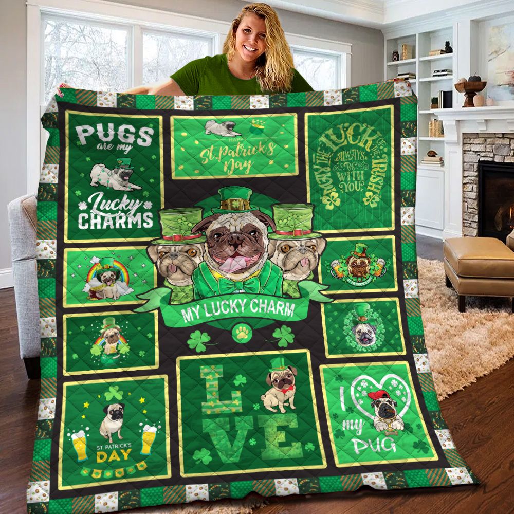 Pug Quilt Blanket BBT210205DB
