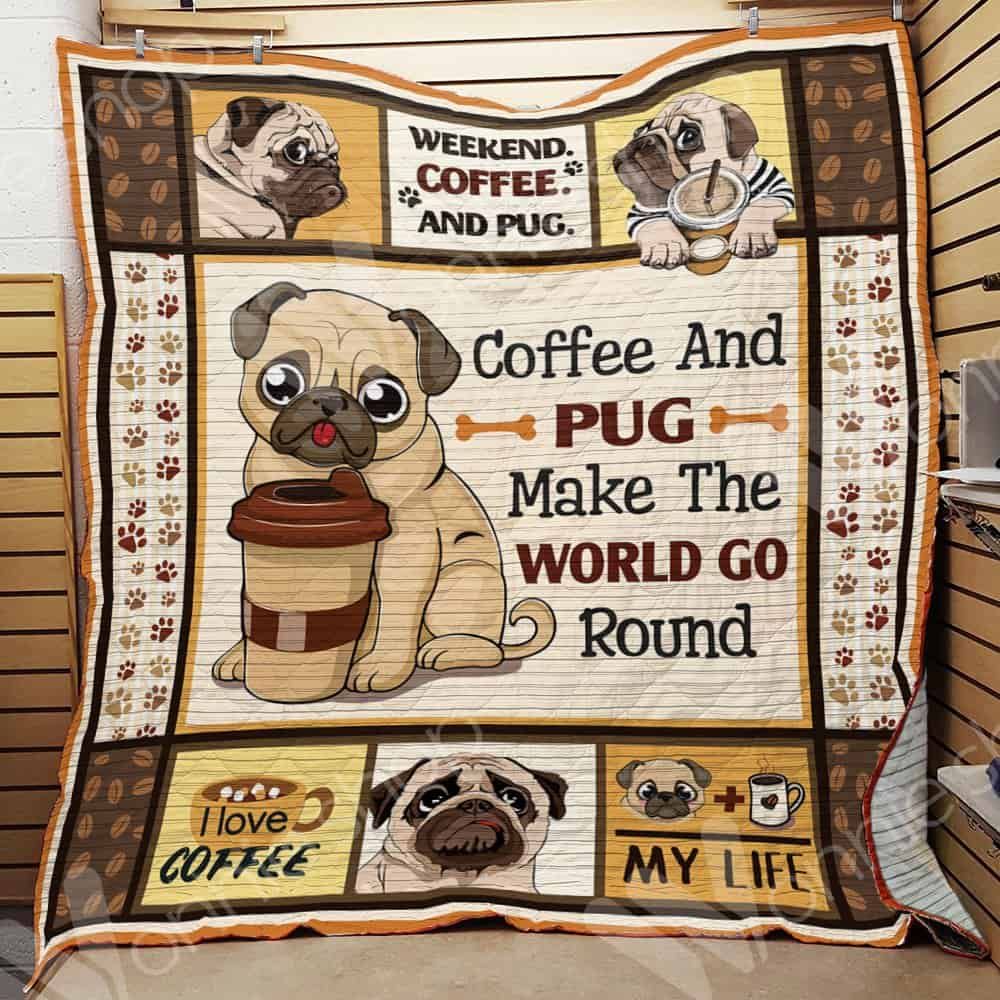 Pug Quilt Blanket DHC01021154TD