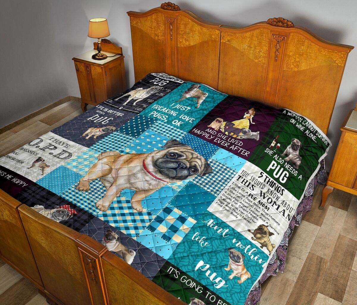 Pug Quilt DHC281111298DD