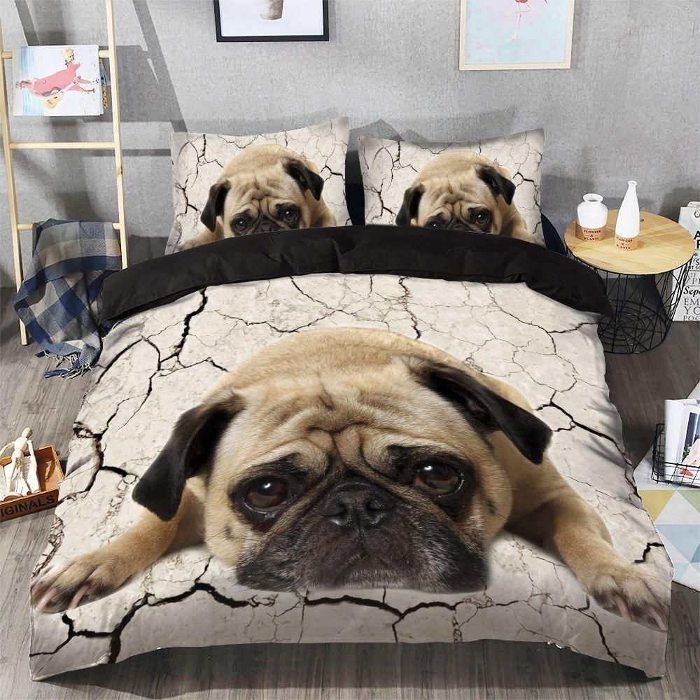 Pug Sadness Bedding Set