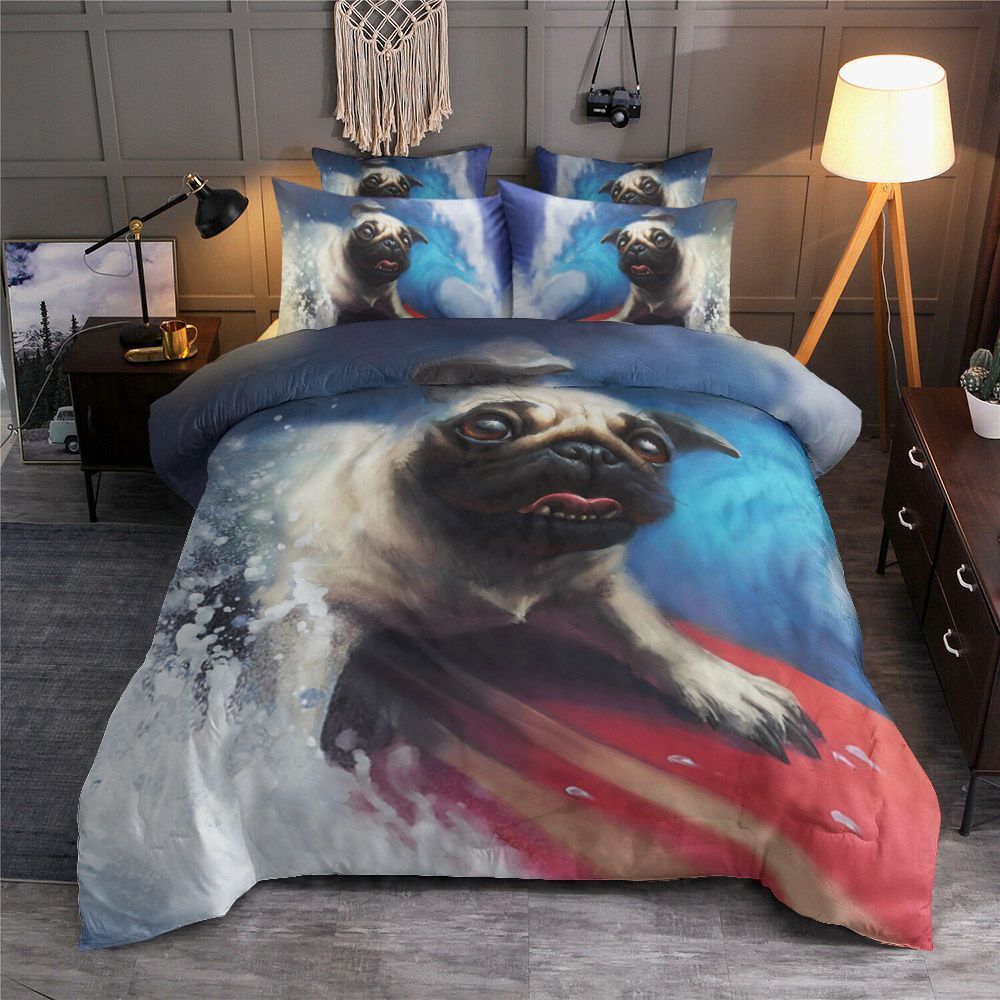 Pug Bedding Set