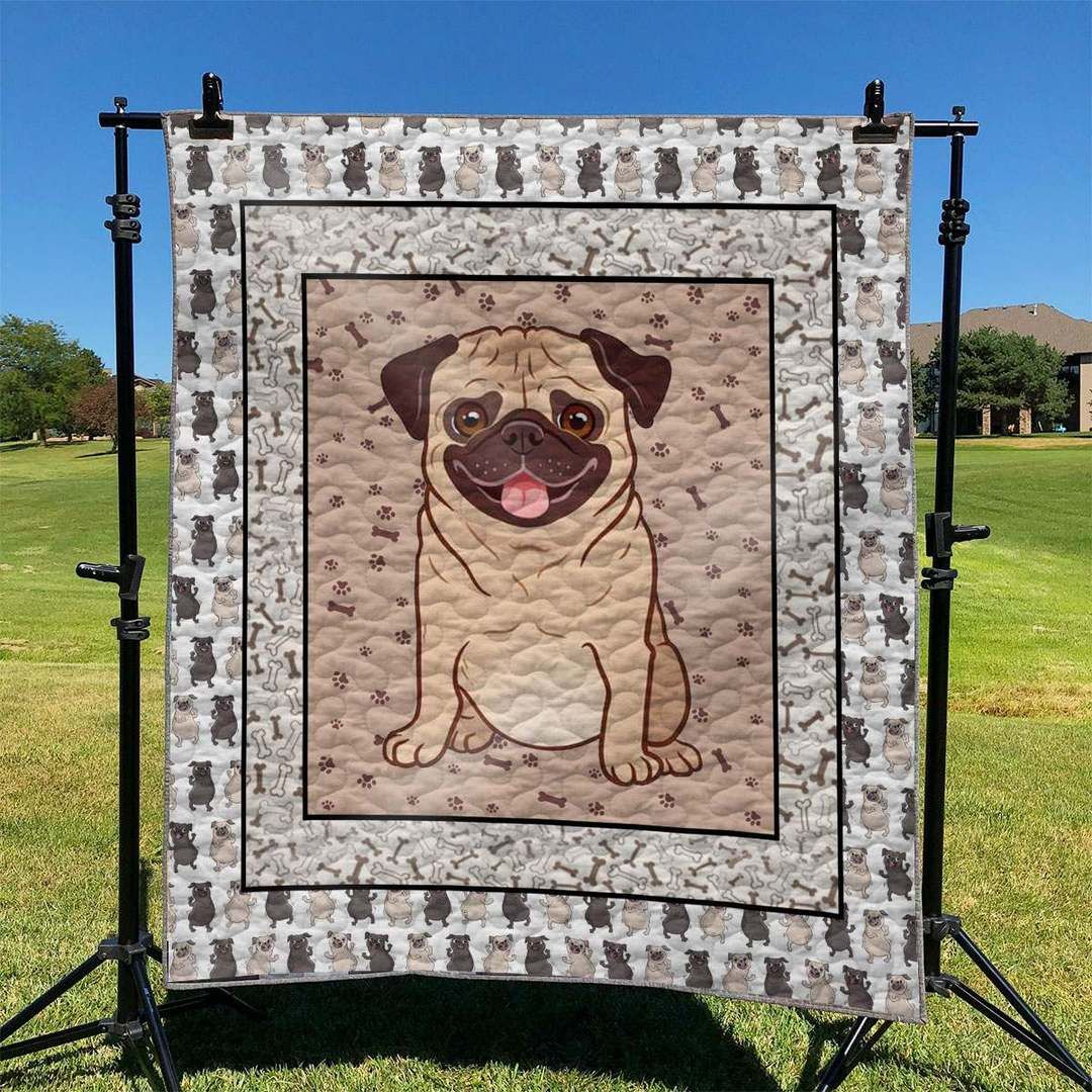 Pug TD2809739 Quilt Blanket