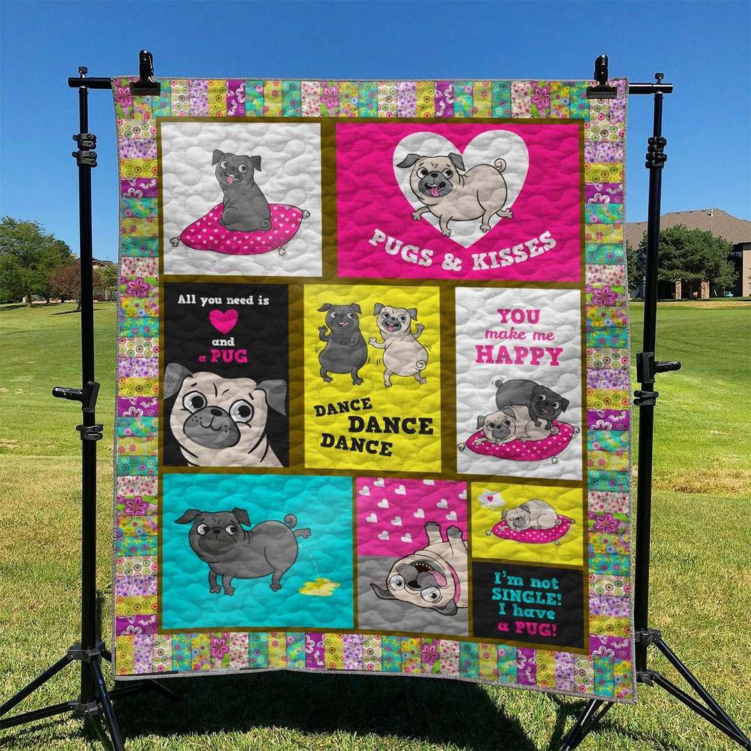 Pug TD2809744 Quilt Blanket