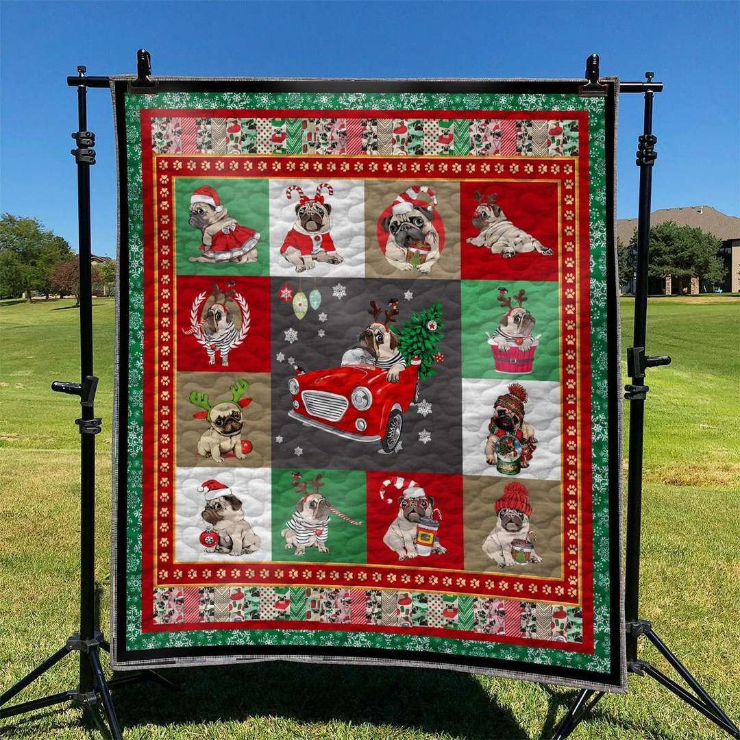 Pug TD2809746 Quilt Blanket