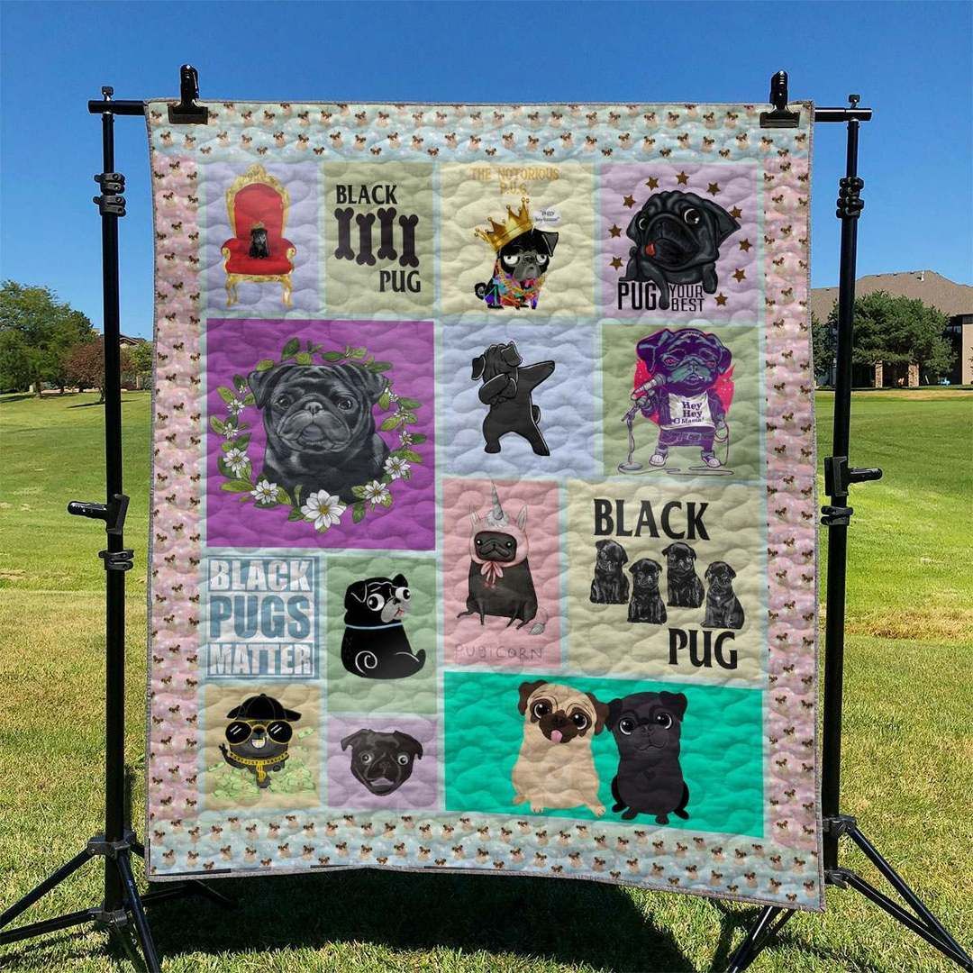 Pug TD2809748 Quilt Blanket