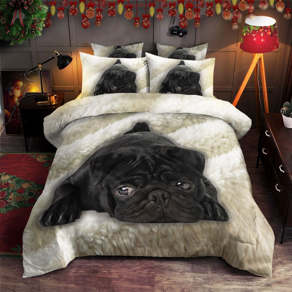 Pug Bedding Set