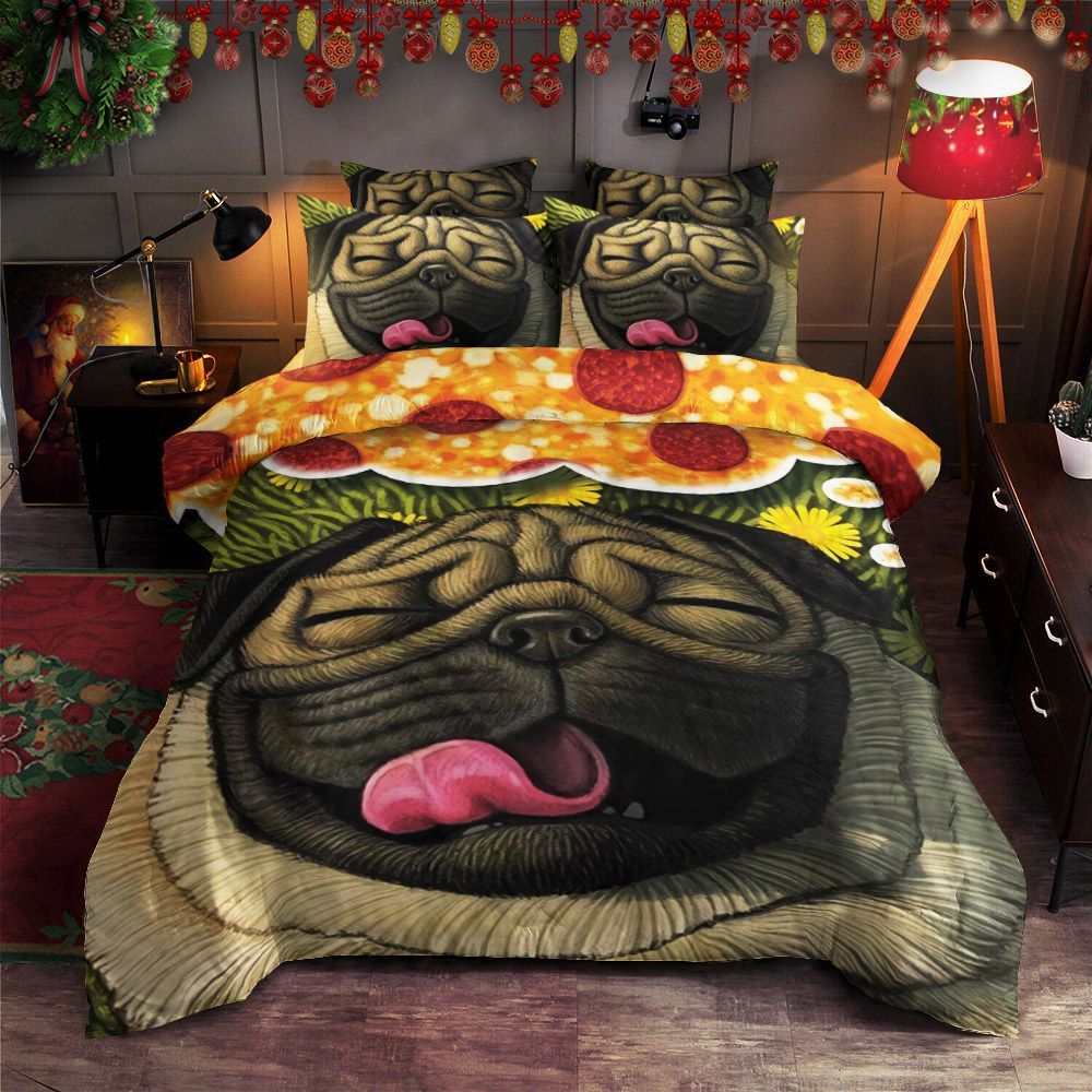 Pug Bedding Set