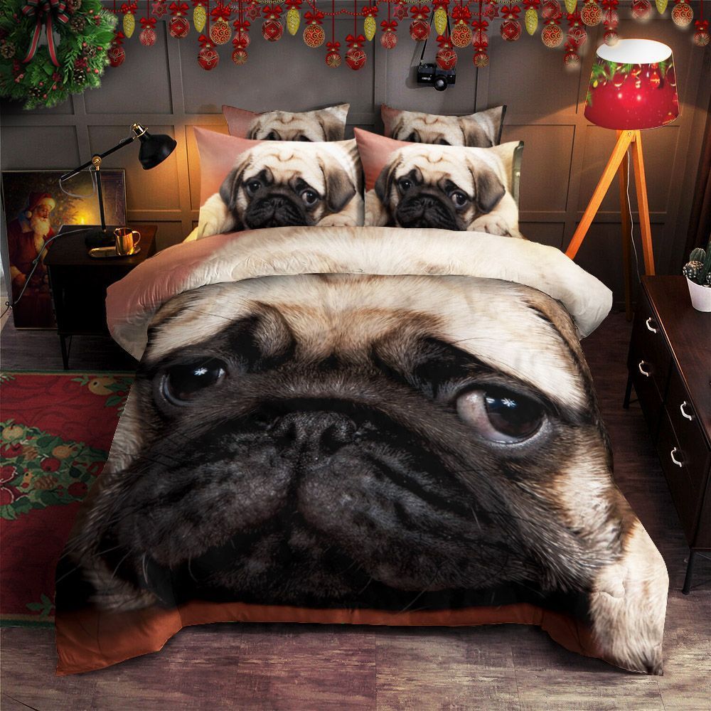 Pug Bedding Set