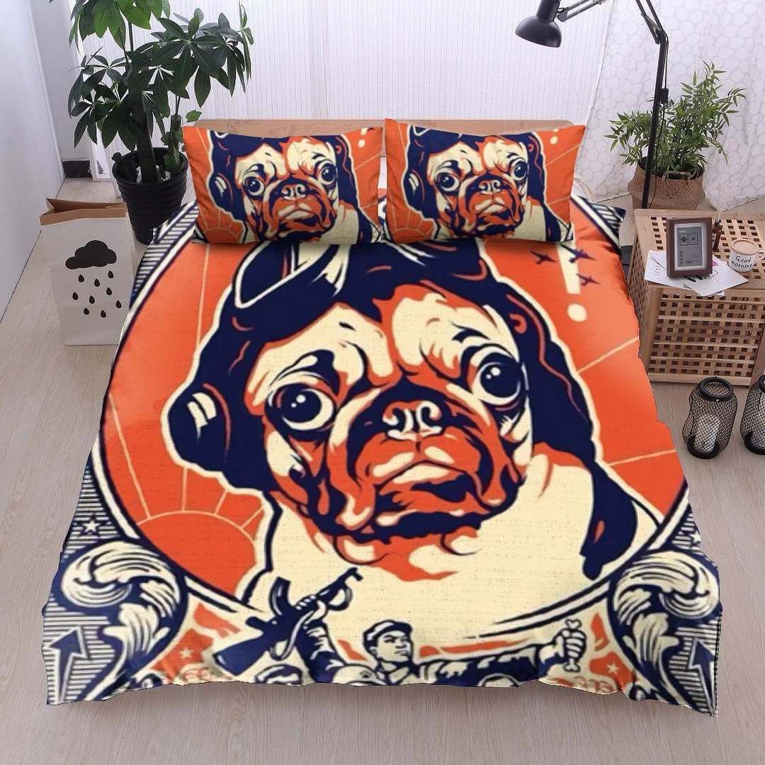 Pug Bedding Set