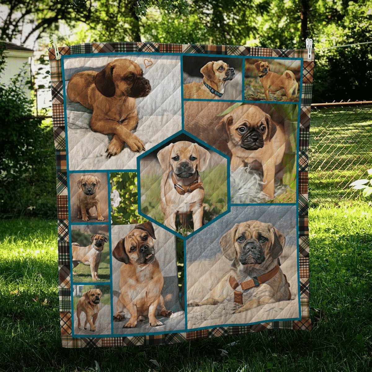 Pug Wish Wish Quilt Blanket DHC020120432TD