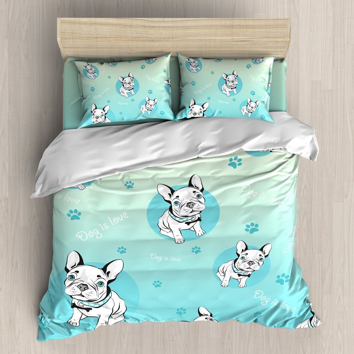 Pug1 Bedding Set