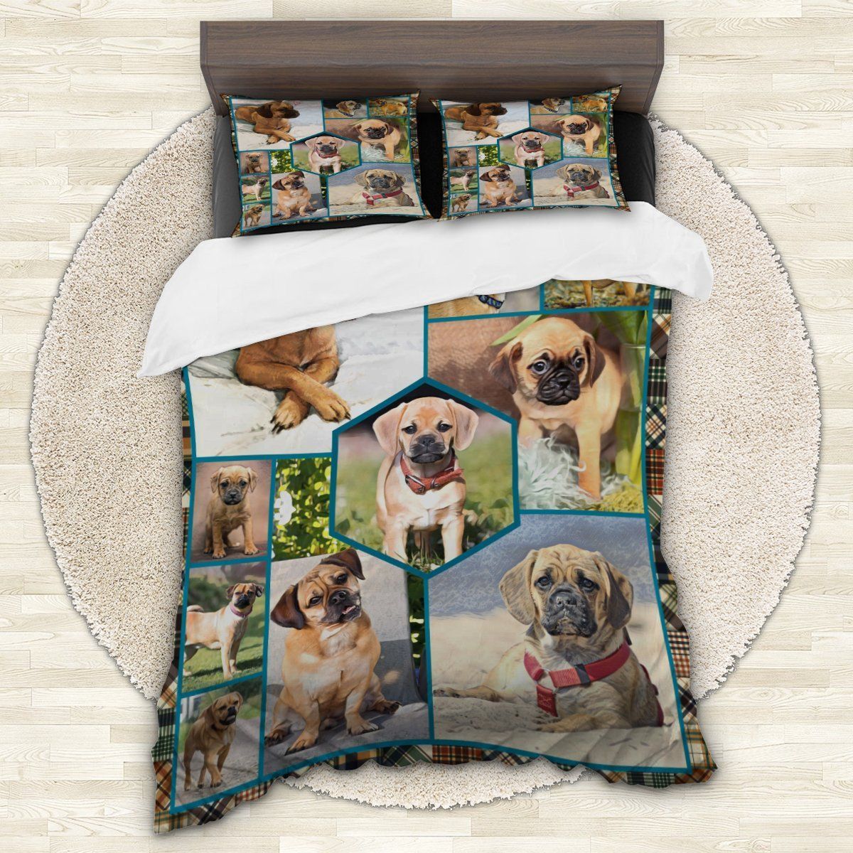 Puggle Cute Bedding Set