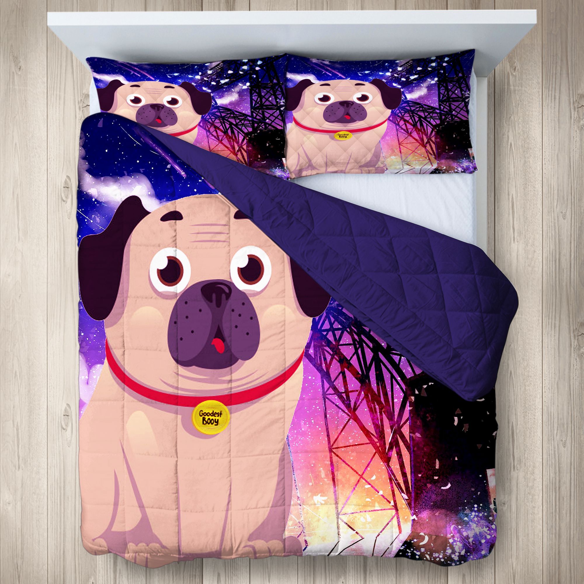 Pugs Bedding Set