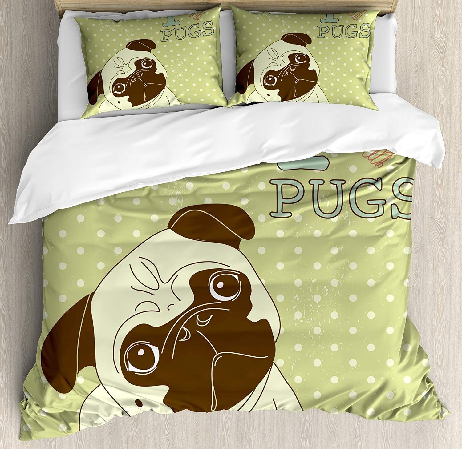 Pugs Bedding Set