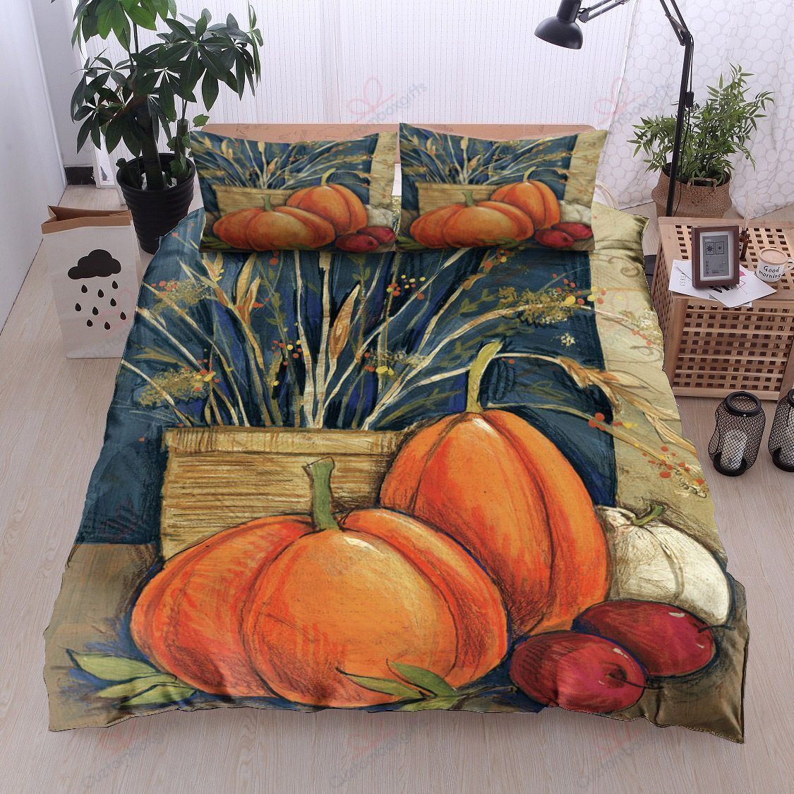 Pumpkin Bedding Set