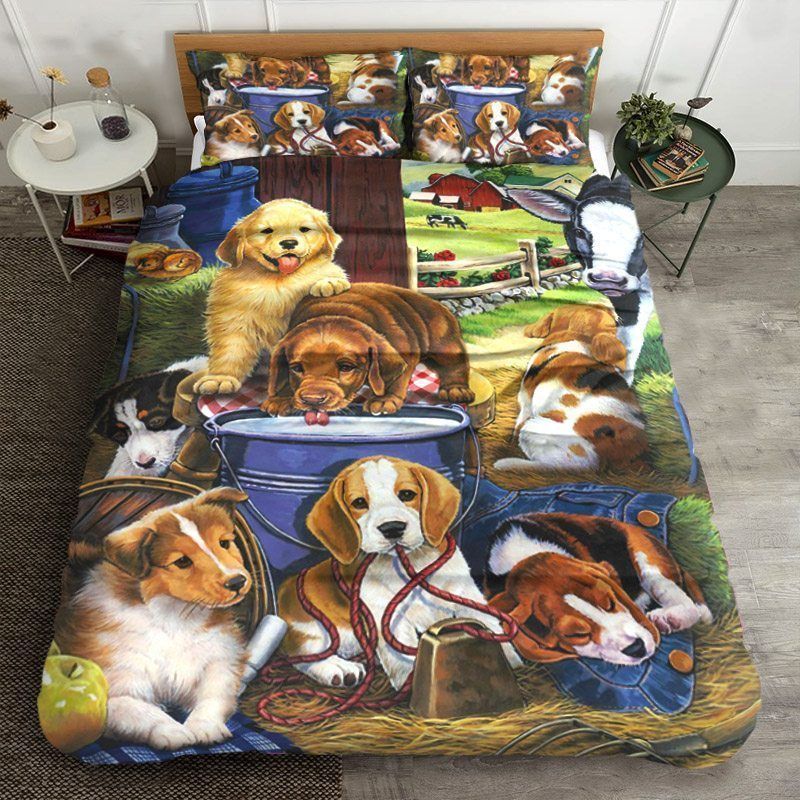 Puppies Bedding Set